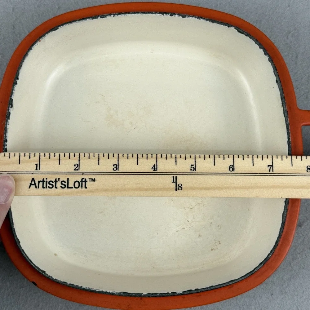 Dansk Orecast Square Skillet Lid Baker 7.5